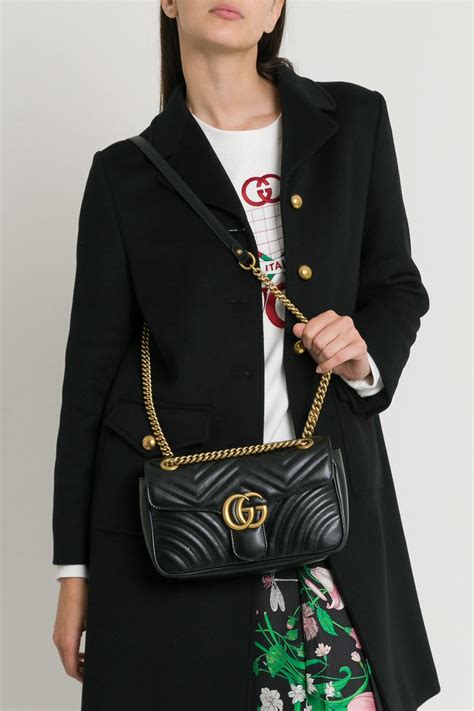 gucci 510343|gg marmont matelassé small bag.